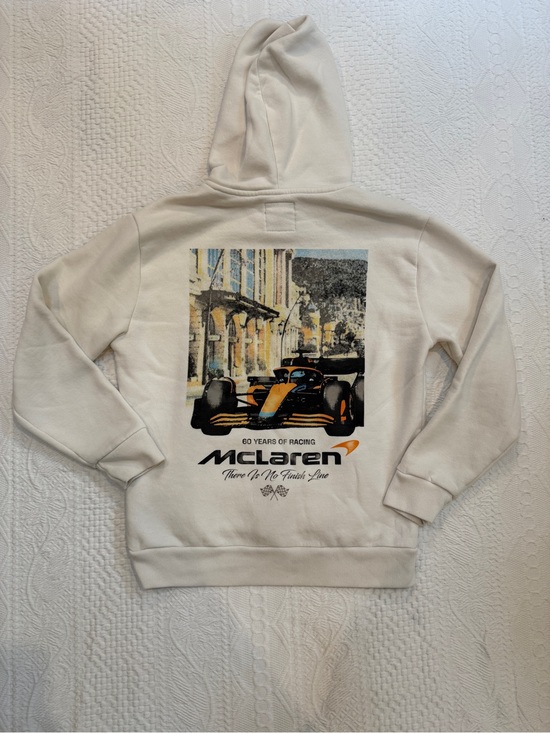 Hollister Other - Hollister x McLaren F1 Formula One 60 Years Hoodie Pullover Sweatshirt XS White